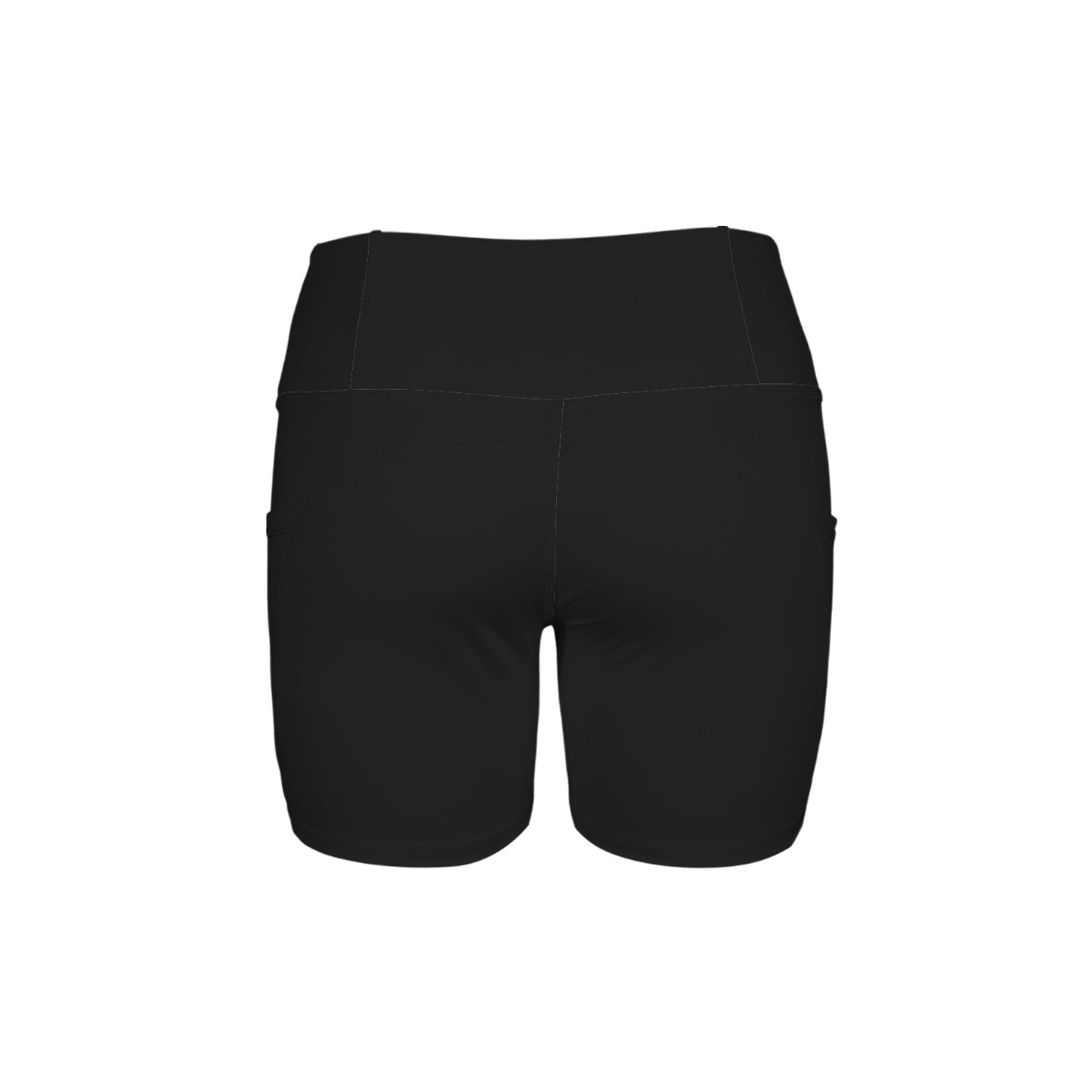High Waist Deep Pockets Yoga Shorts
