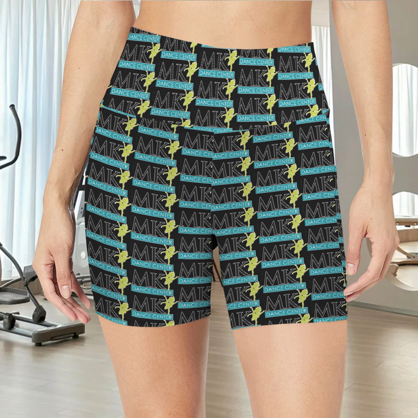 High Waist Deep Pockets Yoga Shorts