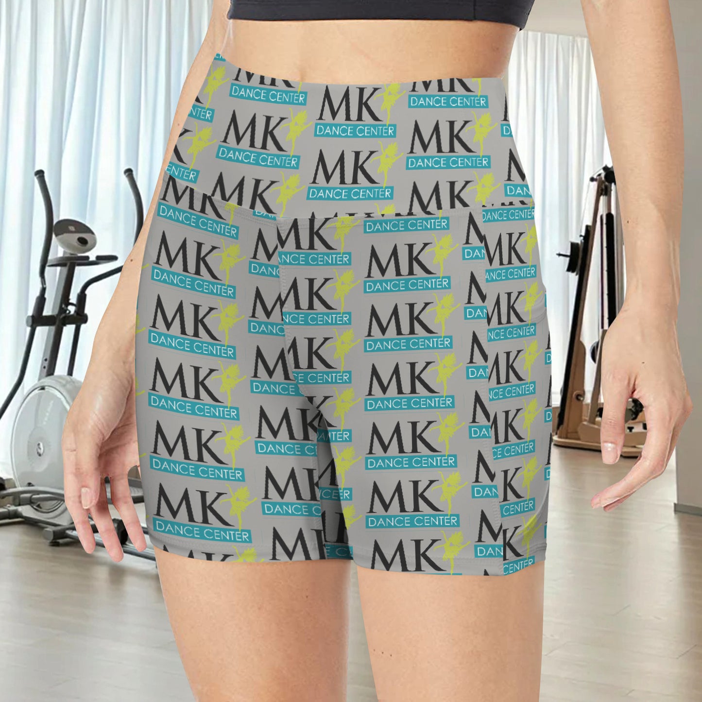 High Waist Deep Pockets Yoga Shorts