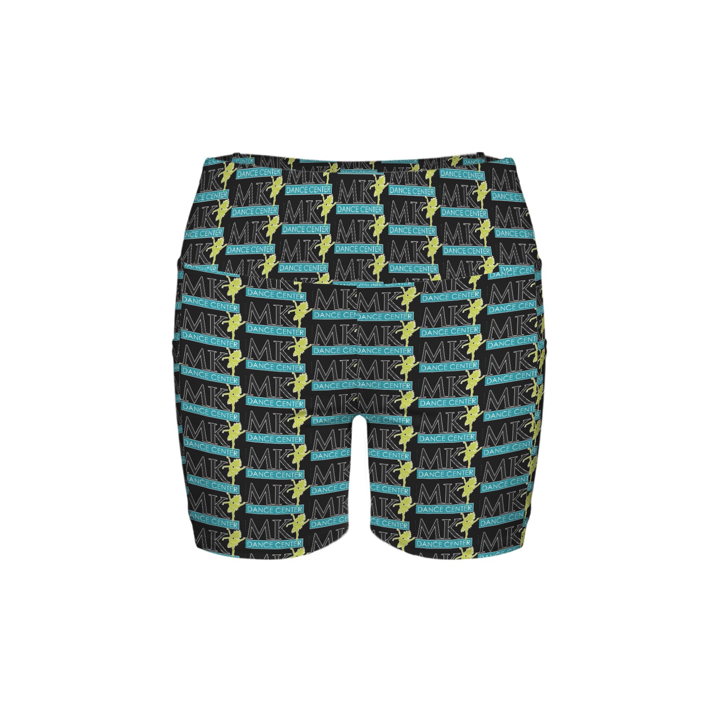 High Waist Deep Pockets Yoga Shorts