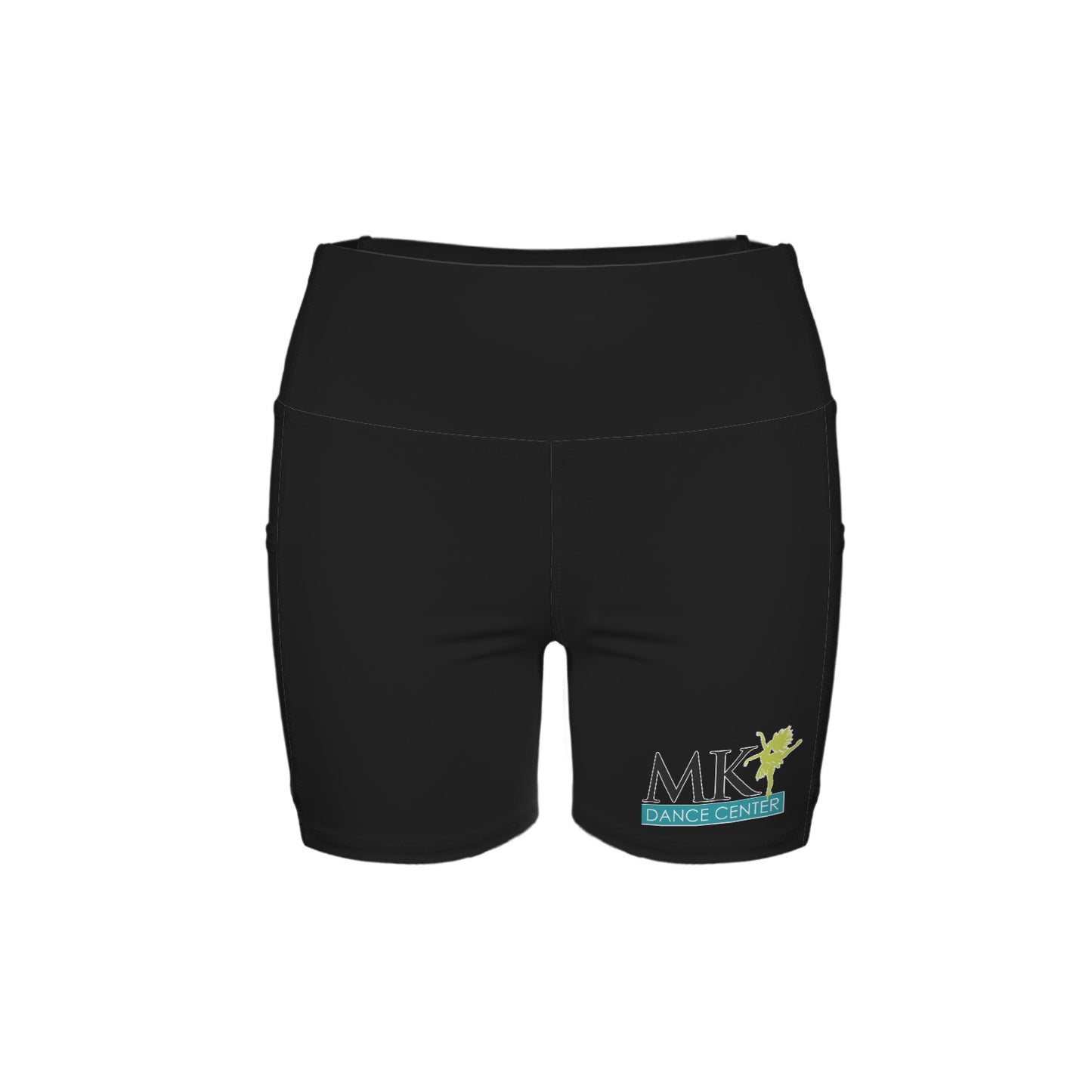 High Waist Deep Pockets Yoga Shorts