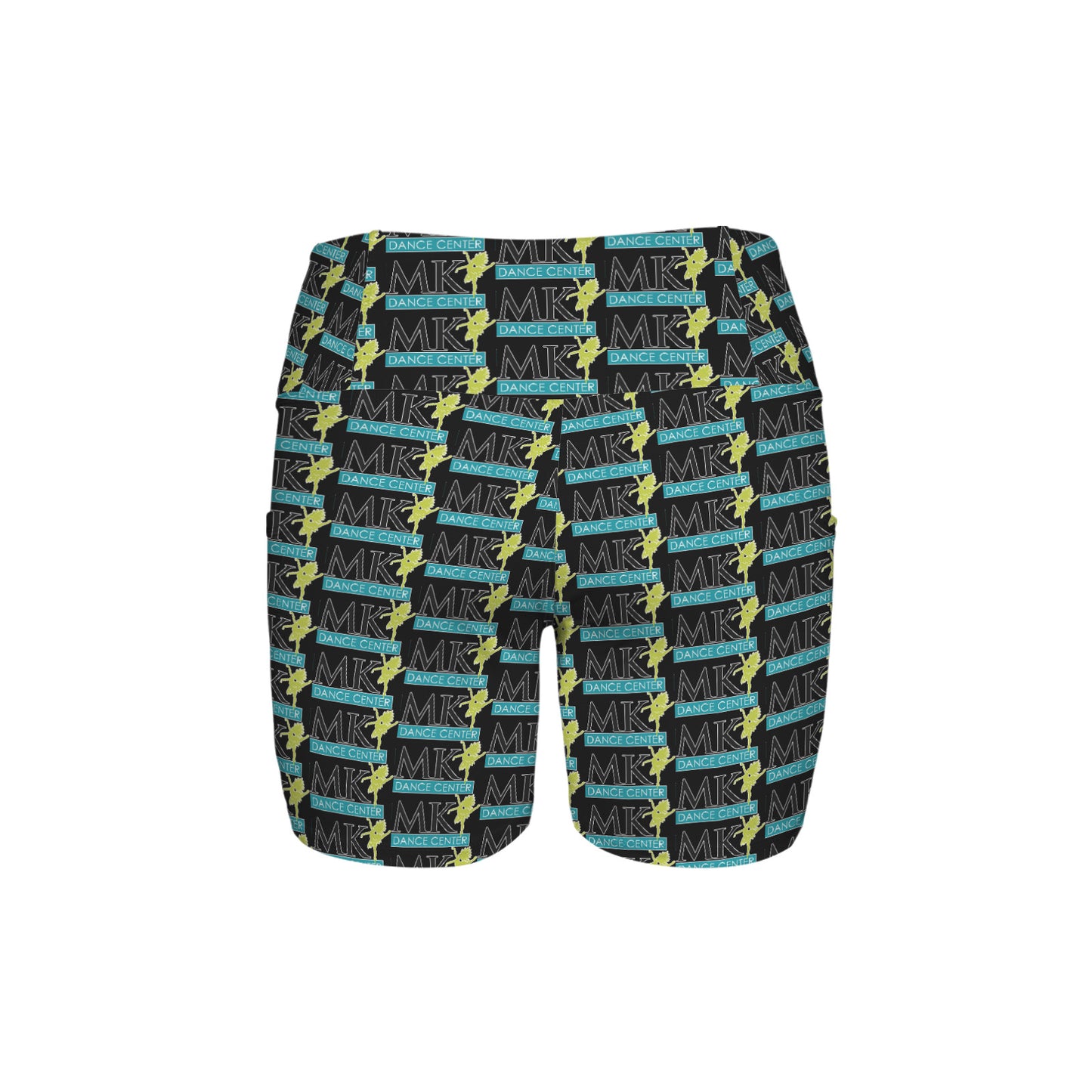 High Waist Deep Pockets Yoga Shorts